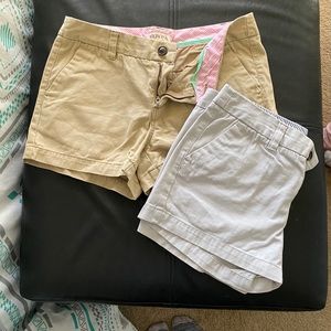 Khaki shorts